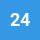 24 Colors (Blue)