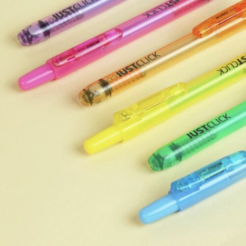 Small Just Click Retractable Highlighter Set - Image 8