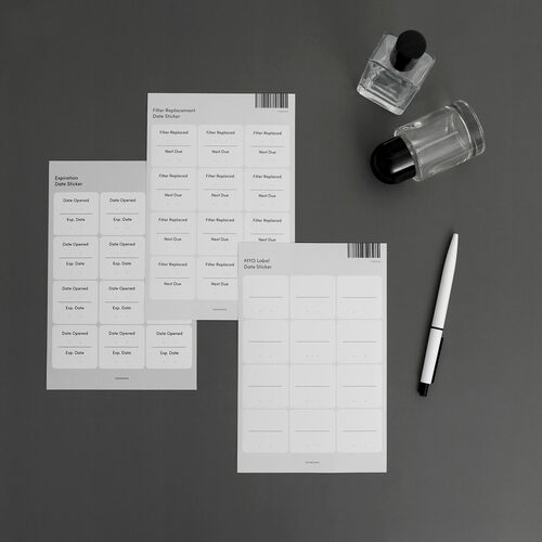 Date Label Sticker Set
