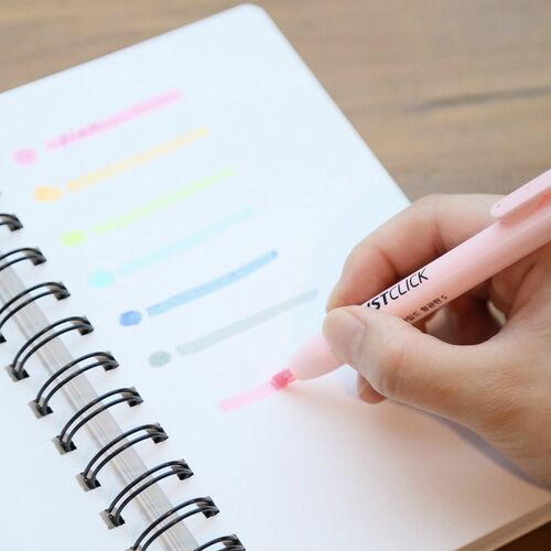 Pastel Retractable Highlighter Set - Image 12
