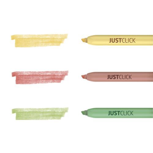3pcs Natural Retractable Highlighter Set - Image 8