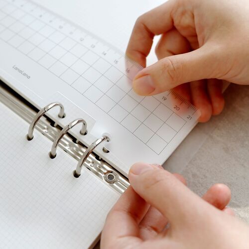 7pcs Basic 6 Ring A5 Binder Set - Image 10