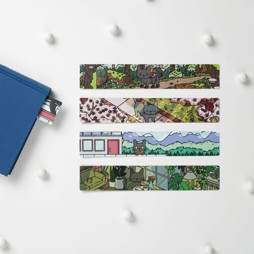 Cat in Seattle Bookmark