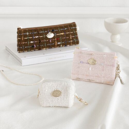 Piyo Tweed Pencil Pouch - Image 12