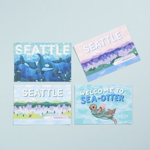 Seattle Postcard - Image 2
