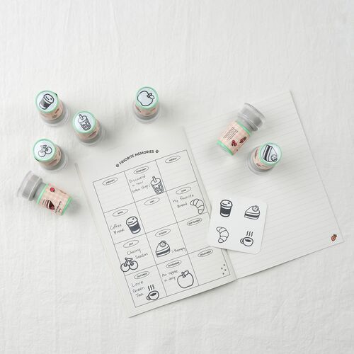 4pcs Self-inking Stamp Set - Image 17