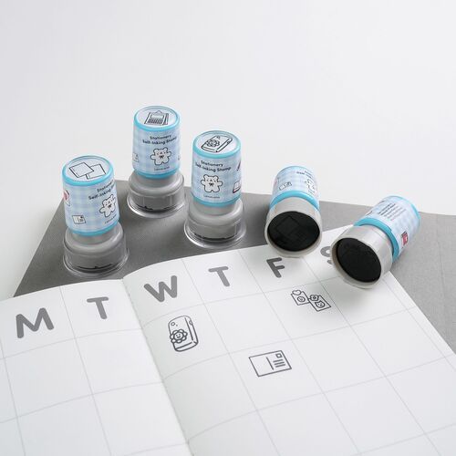 4pcs Self-inking Stamp Set - Image 21
