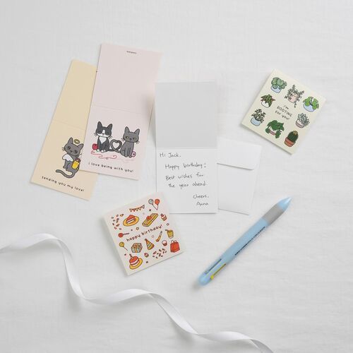 2pcs Houseplant Mini Card Set - Image 3