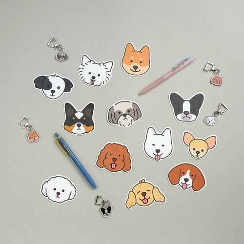 Mini Dog Face Card - Image 9