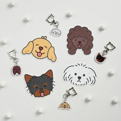 Mini Dog Face Card - Image 7