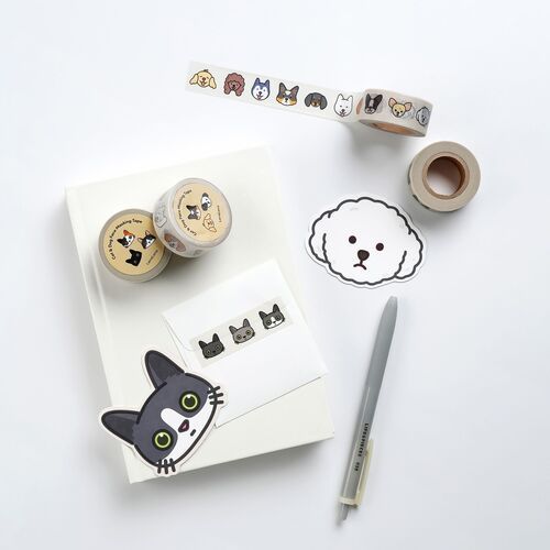 Mini Dog Face Card - Image 10