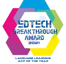 Rosetta Stone - Language Learning App of the Year 2021 - Edtech breakthrough award